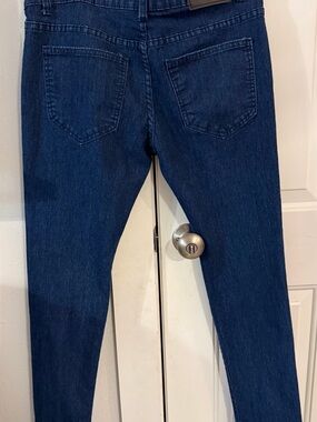 Classic Dark Indigo Skinny Jeans for Women